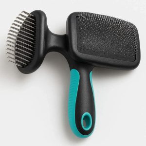 3 Dual Sided Pet Grooming Brush Slicker Pins Bristles Tool For Dematting Deshedding Short Long Hair Dogs Cats