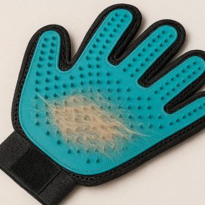 8 Grooming Glove Pet Hair Remover Mitt Gentle Massage Deshedding Brush For Dogs Cats Horses Long Short Fur